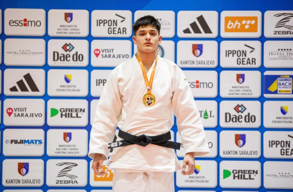 Judo: Rareş Arsenie, medalie de aur la Cupa Europeană de Juniori, de la Sarajevo!