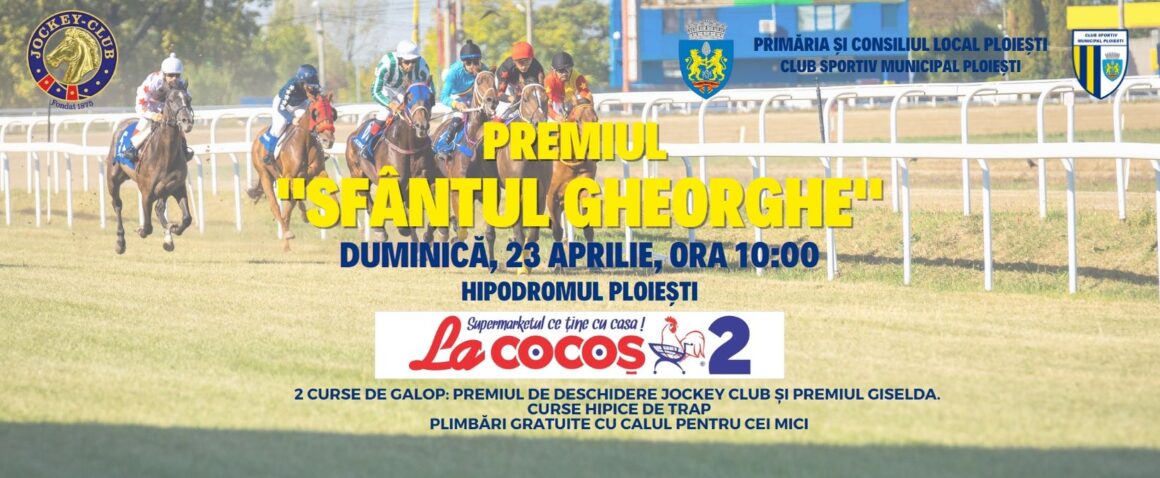 Duminică, pe Hipodrom: „Premiul de Deschidere Jockey Club” la galop şi Premiul „Sf. Gheorghe” la trap!