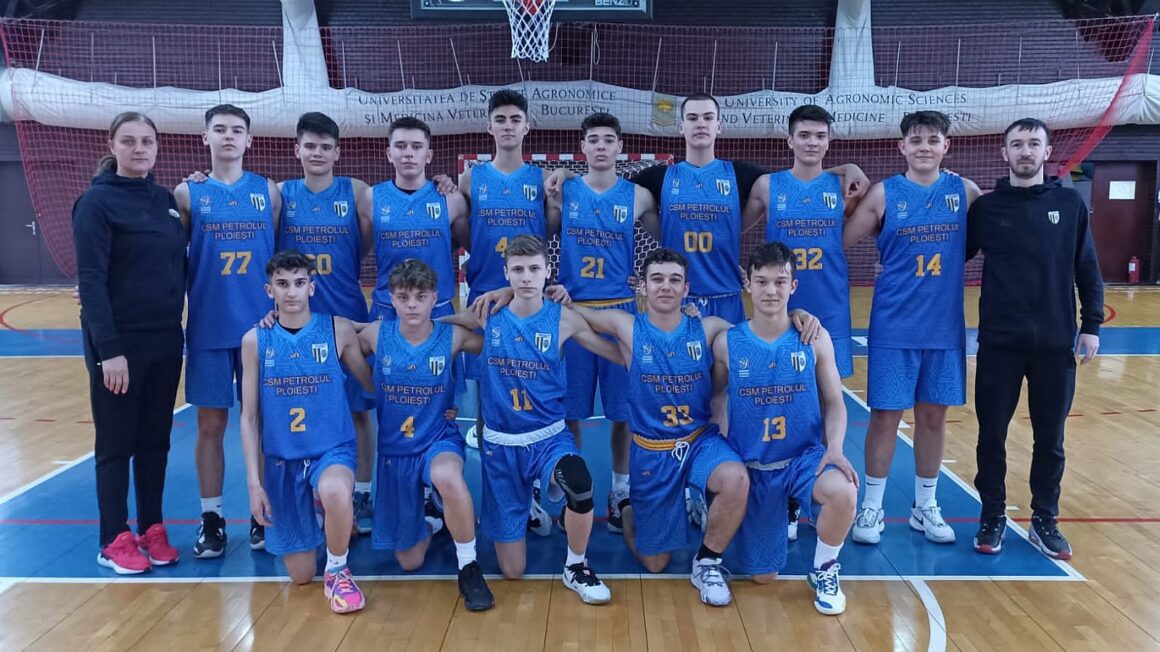 Baschet: CSŞ CSM Petrolul Ploieşti e în finala campionatului naţional U16!