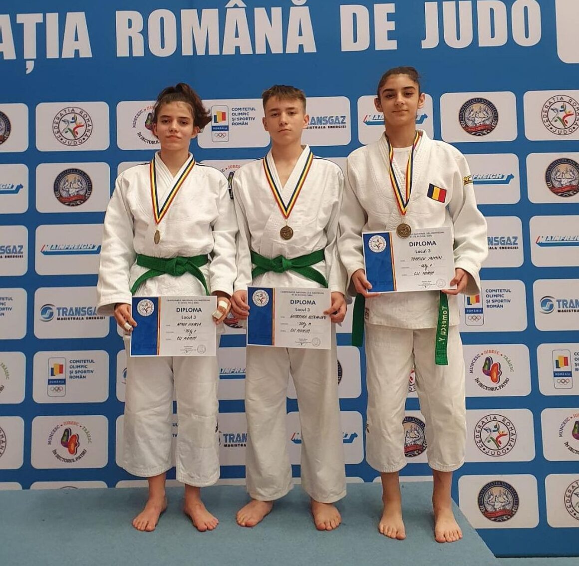 Judoka de la CSM-CFR-CSŞ Ploieşti, 3 medalii de bronz la Campionatele Naţionale „U16” şi „U14”!