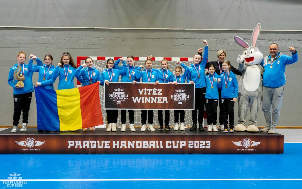 Echipa de junioare 4 a CSM Ploieşti, campioană la „Prague Handball Cup 2023”!