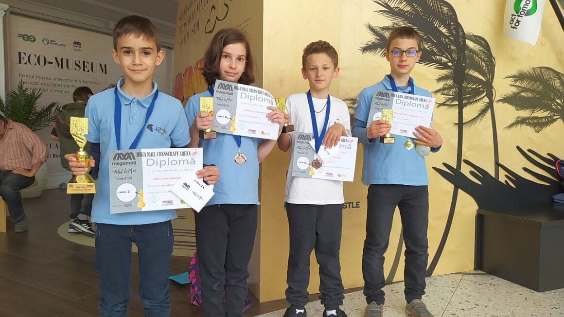 Şah: 7 medalii pentru CSM Ploieşti la Mega Mall ChessCraft Arena – Ediţia a III-a!