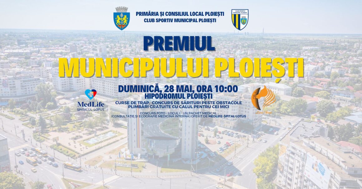 Duminică, pe hipodrom, are loc „Premiul Municipiului Ploieşti”!