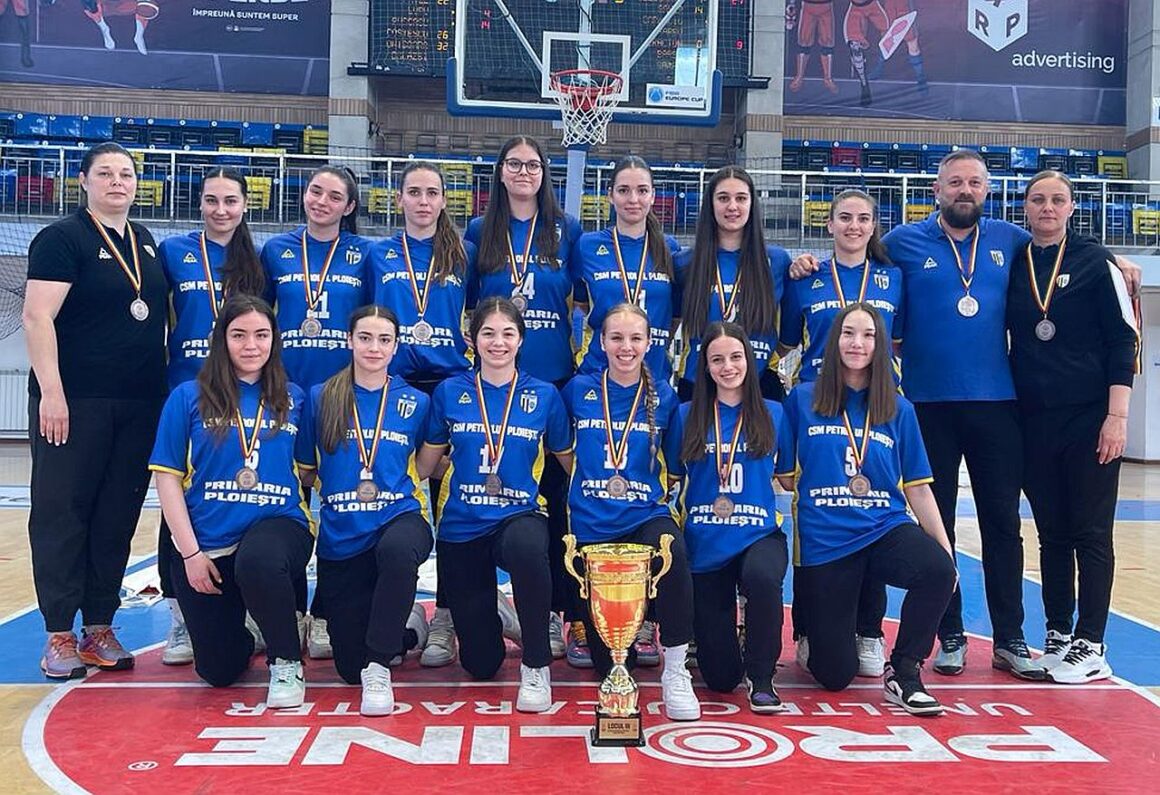 CSM Ploieşti „U18”, medaliată cu bronz la Turneul Final de la Oradea!