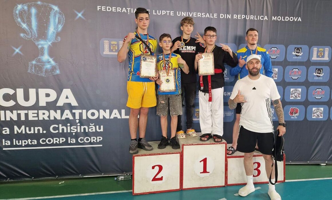 Kempo: 5 medalii obţinute de CSM Ploieşti la Cupa Internaţională a Municipiului Chişinău!