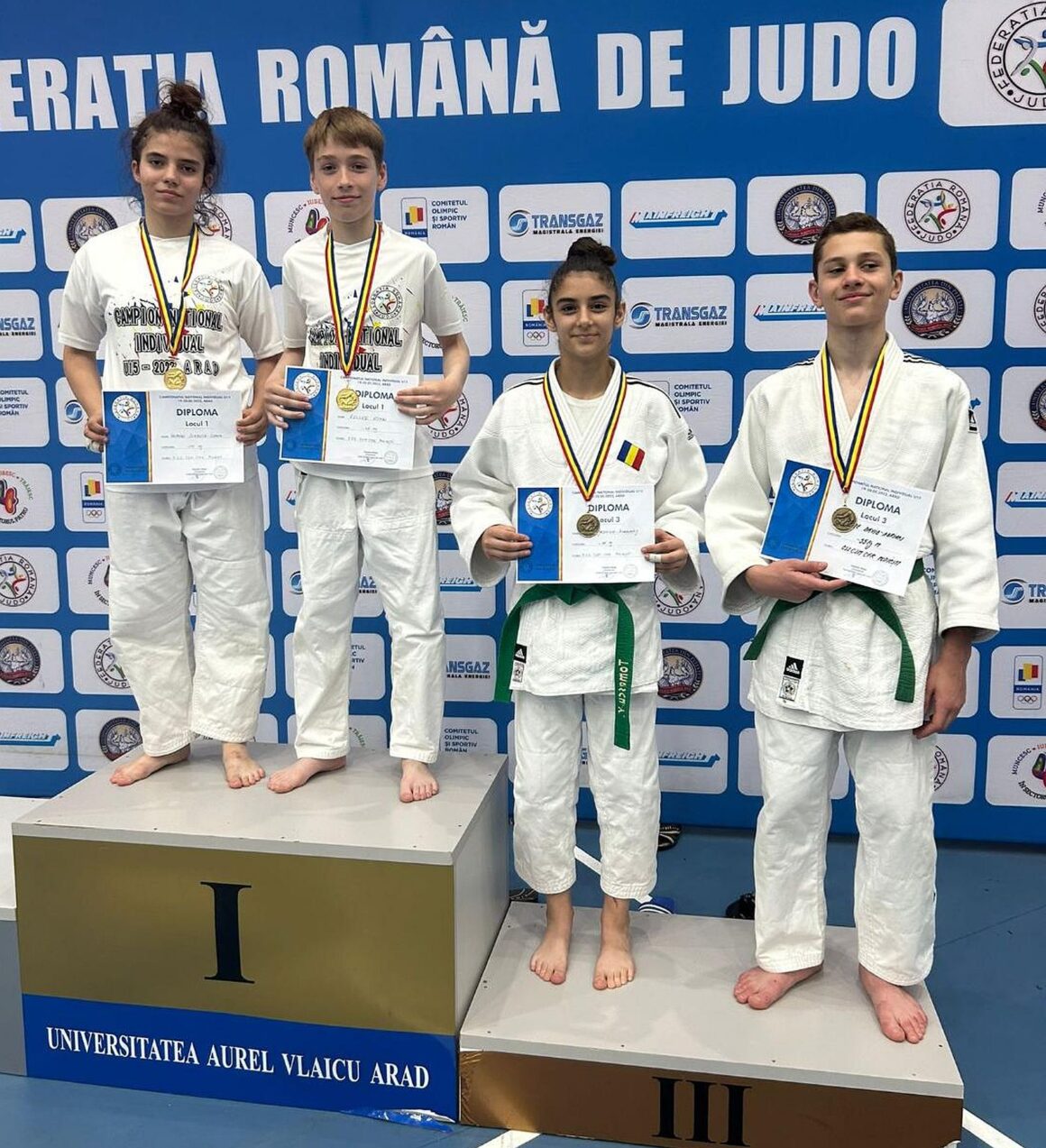 Judo: Mihai Keller şi Isabela Neagu, campioni naţionali de juniori 4!