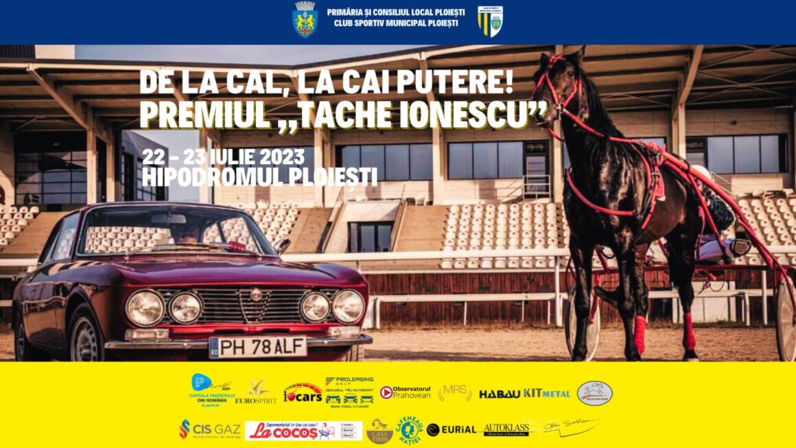 Reuniune hipică, duminică, pe Hipodrom, în cadrul evenimentului „De la cal la cai putere”!