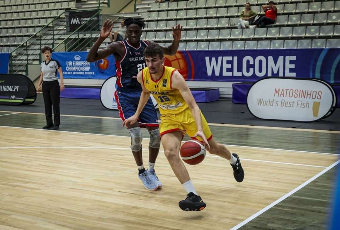 Lorenzo Diaconescu, pe 7 cu „naţionala” U18 a României la Campionatului European – Divizia B!