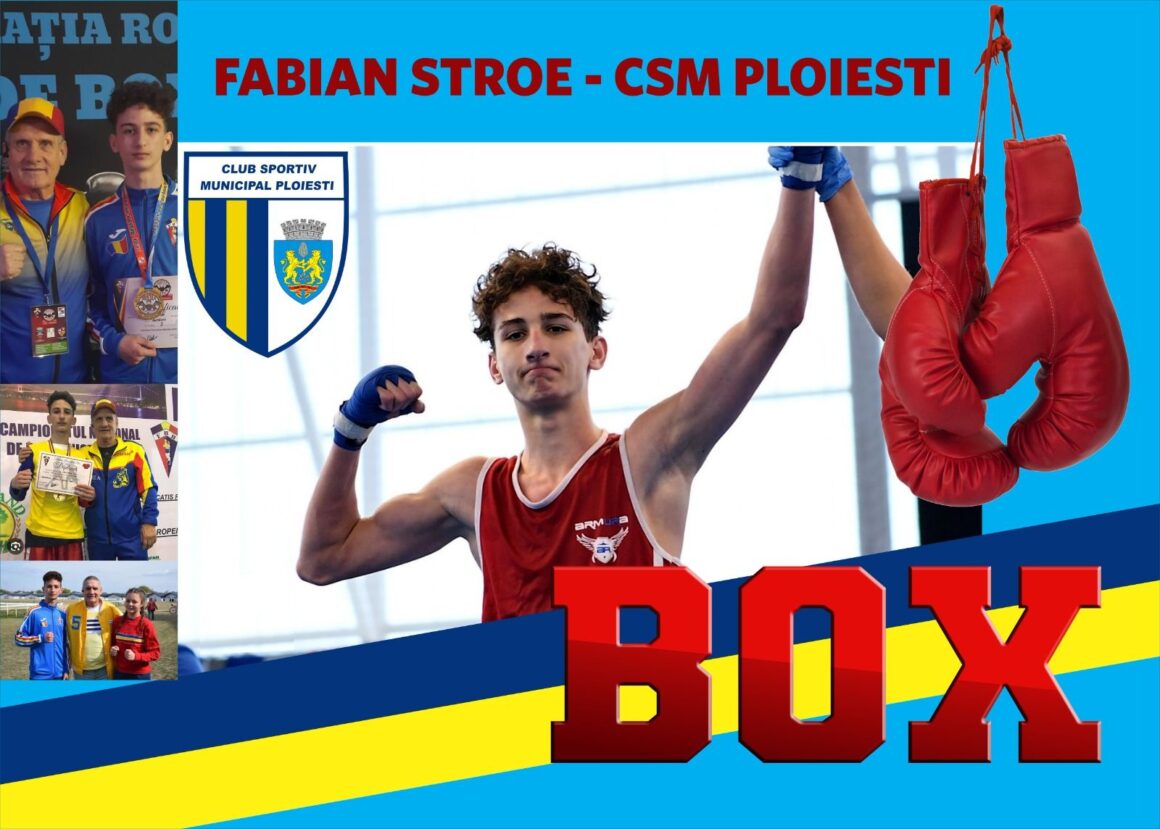 Fabian Stroe debutează mâine la Campionatul European de Box pentru Juniori, din „Olimpia”!