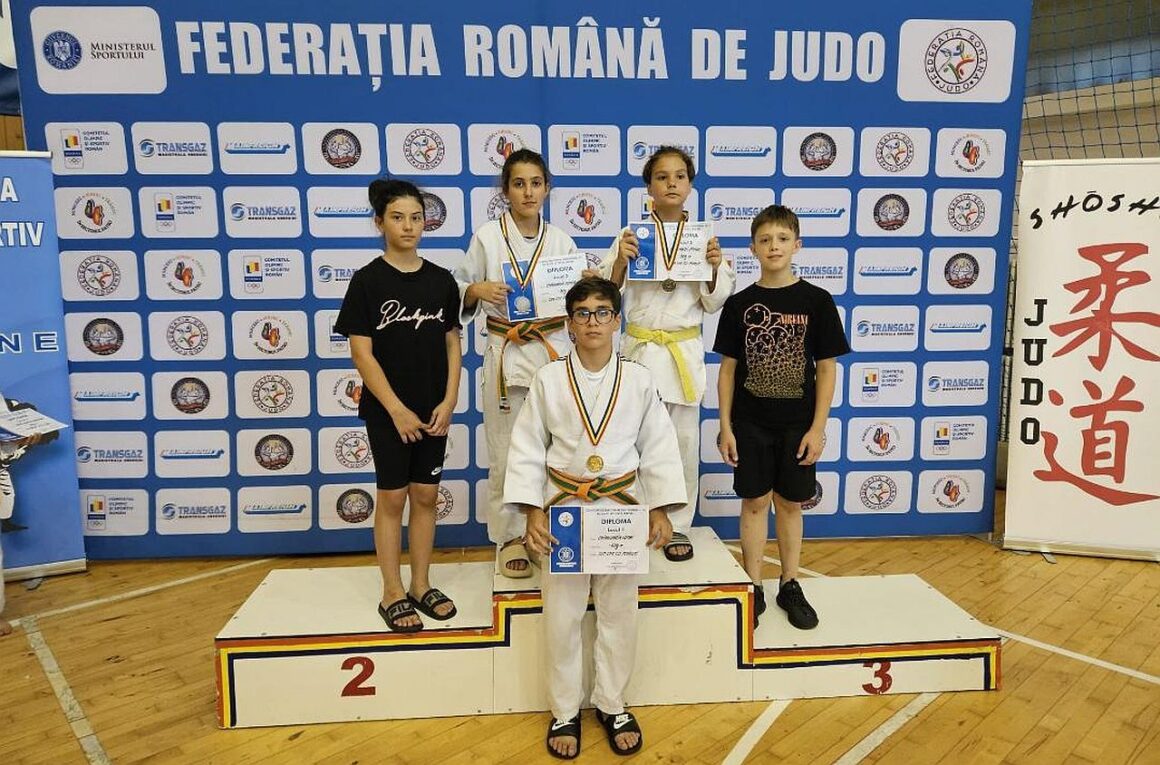 Judo: CSM-CFR-CSŞ Ploieşti, de trei ori pe podium la Finala Campionatelor Naţionale „U12”!