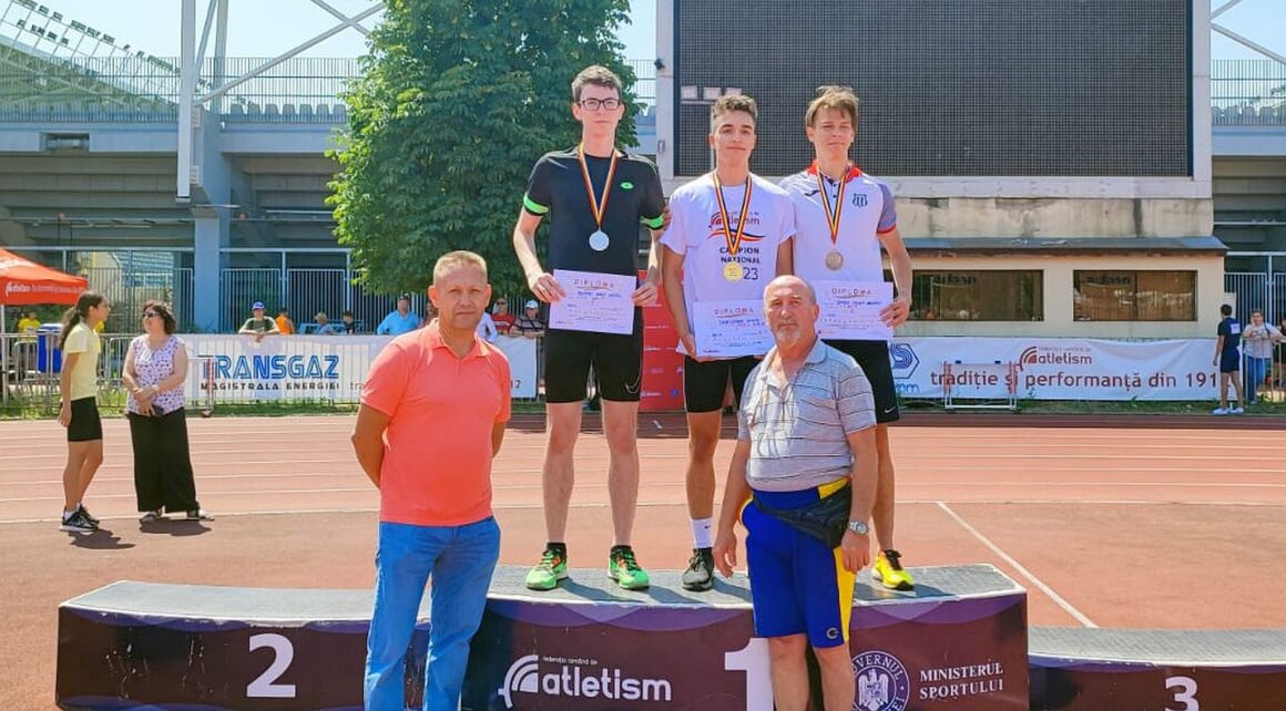 Atletism: Mihai Militaru, vicecampion naţional U18 al probei de 200 metri!