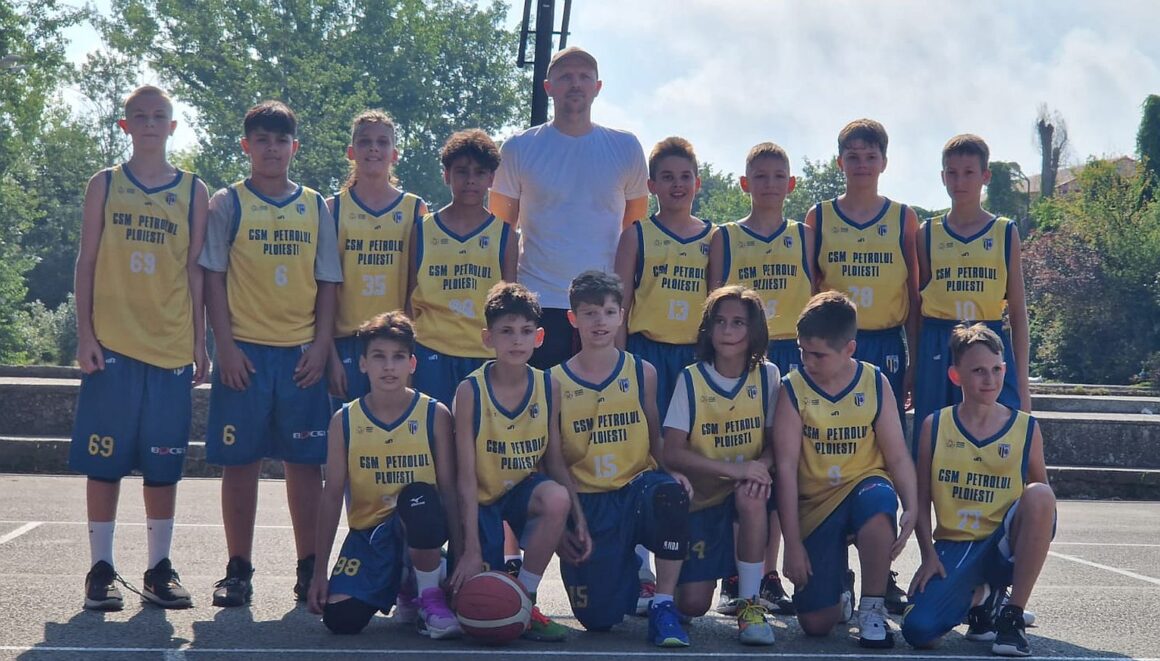 Baschet: CSM Petrolul Ploieşti, pe locul al 5-lea la Campionatul Naţional „U12”, de la Costineşti!