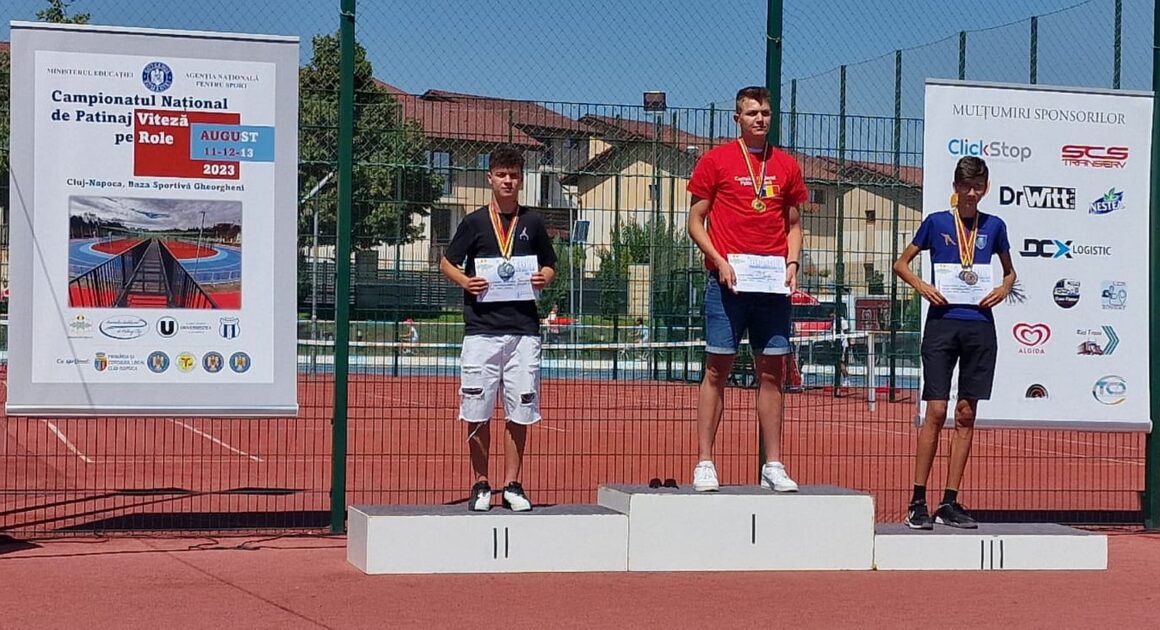 CSM Ploieşti, 10 medalii obţinute la Campionatul Naţional de Patinaj Viteză pe Role, de la Cluj-Napoca!