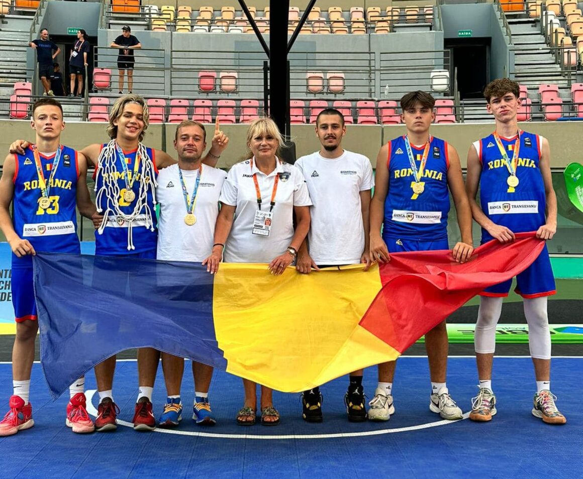 Baschet: medalie de aur pentru David Raşoga la Gimnaziada ISF de 3×3, de la Rio de Janeiro!