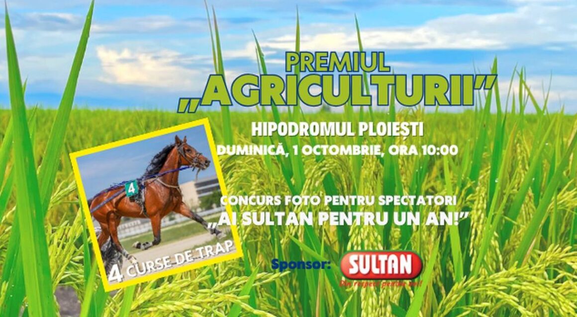 Hipodromul Ploieşti găzduieşte, duminică, Premiul Agriculturii!