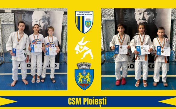 Judoka de la CSM-CFR-CSŞ Ploieşti, 6 medalii la Finala Campionatelor Naţionale Ne Waza U15 şi U13!