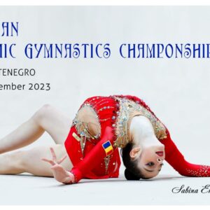 Sabina Enache participă la Campionatele Balcanice de Gimnastică Ritmică, de la Budva!