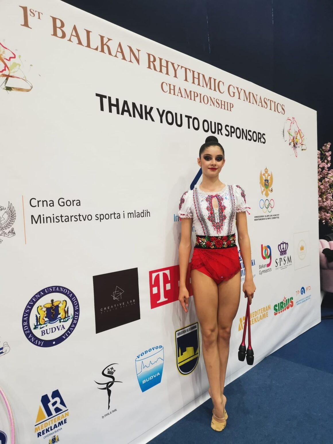 Sabina Enache, medalie de bronz la „Individual Compus” la Campionatele Balcanice de Gimnastică Ritmică!