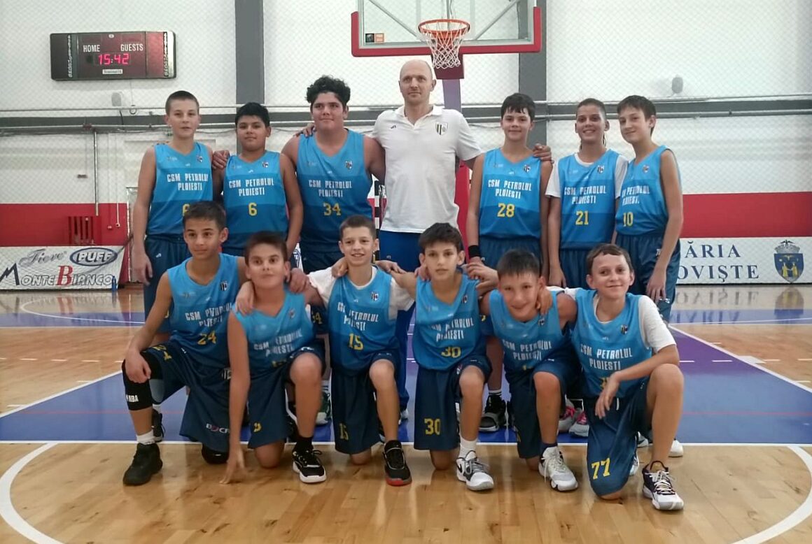 CSM Petrolul Ploieşti U12 s-a calificat pentru Turneul Final al campionatului „4×4”!