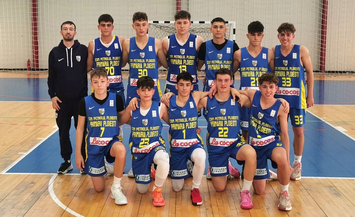 Baschet: CSM Petrolul Ploieşti „U15”, calificare fără probleme în Faza a 2-a a campionatului!