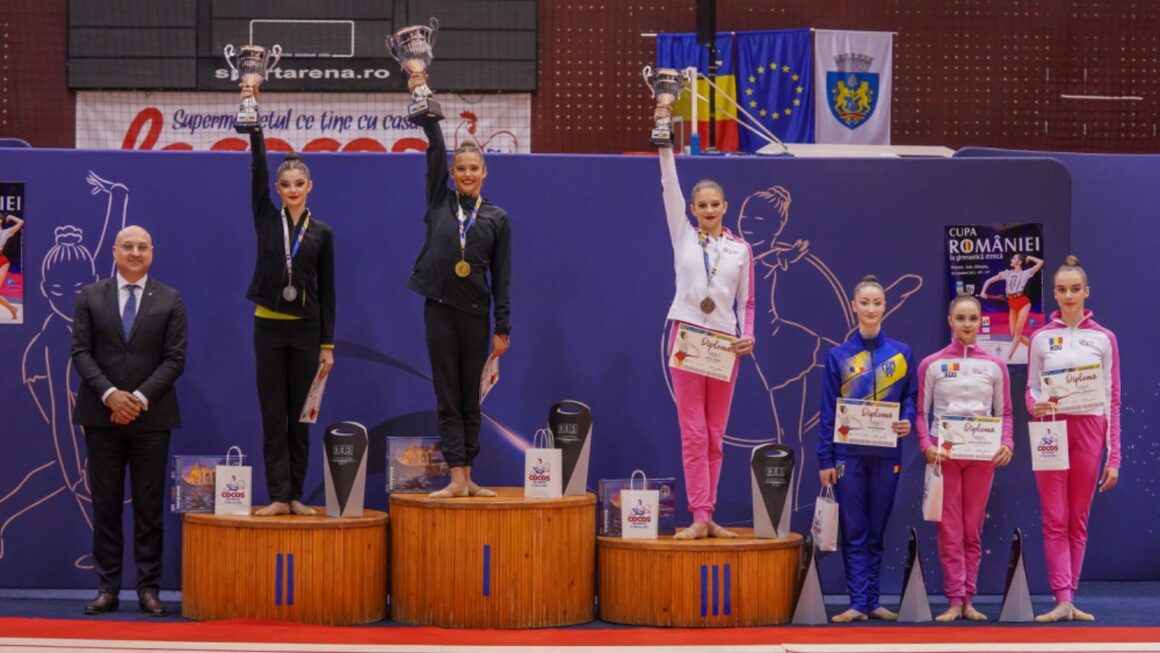 Gimnastică ritmică: medalie de argint pentru Sabina Enache la Cupa României!