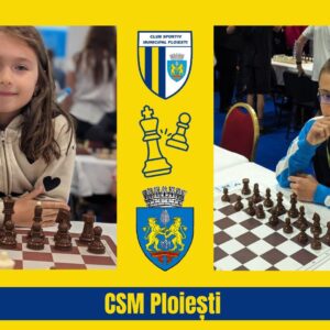 Melania Grigore şi Alex Constantinoiu, rezultate promiţătoare la Campionatul European de Şah!