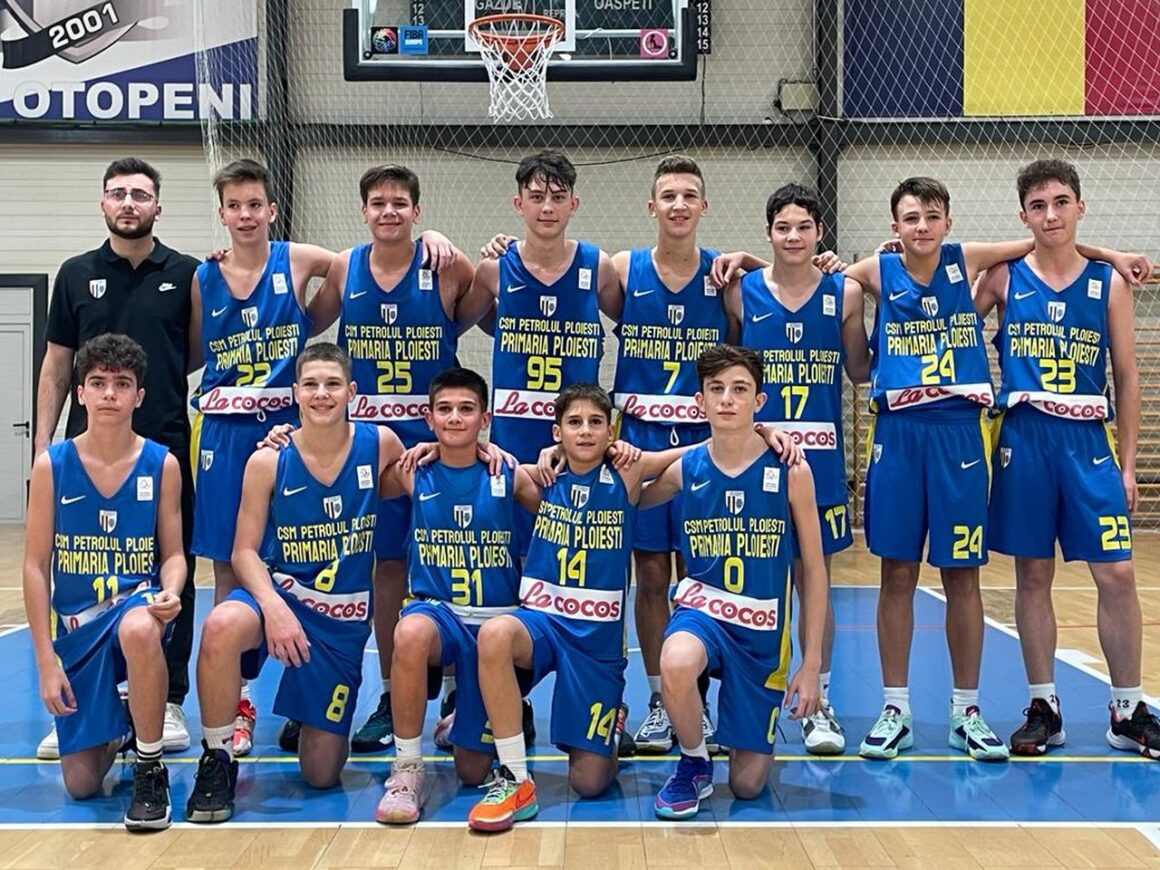 CSM Petrolul Ploieşti „U14”, o victorie şi o înfrângere la debutul în Faza a II-a a campionatului