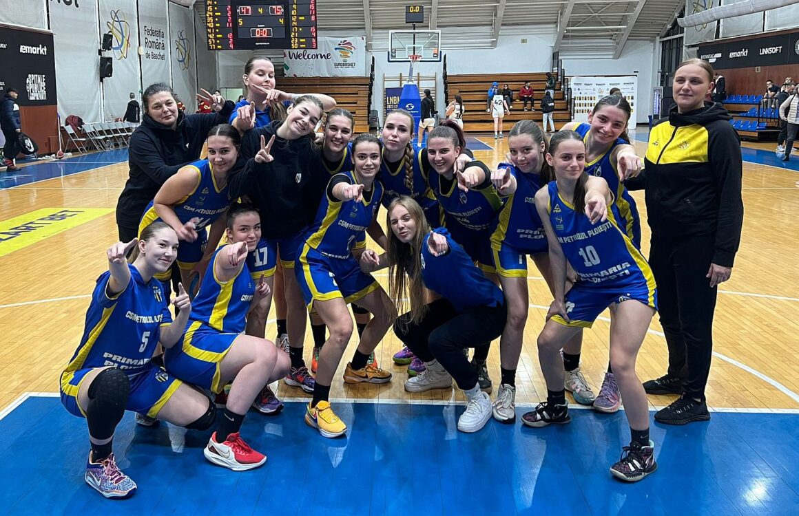 Echipa de baschet fete U18, succes fără emoţii în deplasarea de la Sportul Studenţesc!