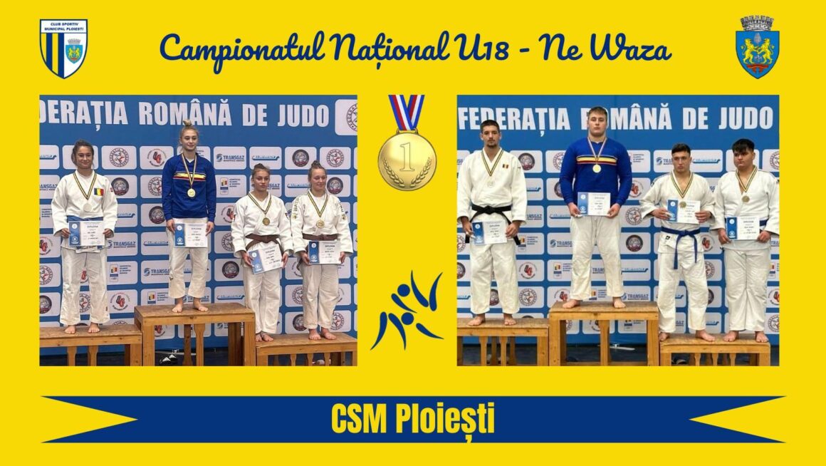 Judo: Vanessa Tolea şi David Ţugui, campioni naţionali de cadeţi Ne Waza!