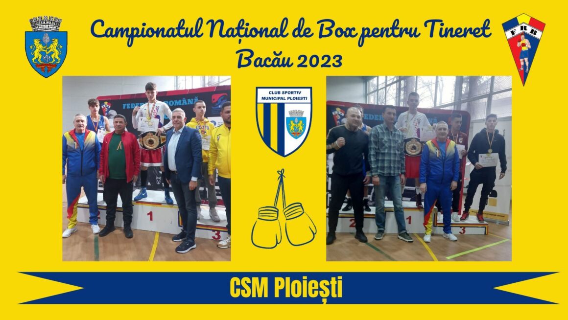 Box: Cosmin Bănică şi Daniel Gheorghe, medaliaţi cu argint şi bronz la Campionatul Naţional de Tineret!