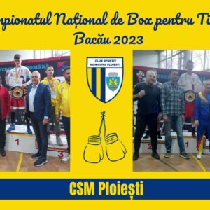 Box: Cosmin Bănică şi Daniel Gheorghe, medaliaţi cu argint şi bronz la Campionatul Naţional de Tineret!