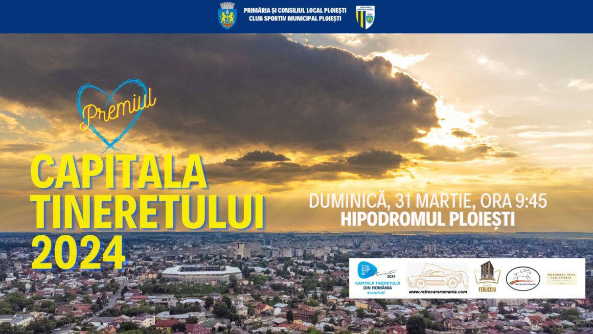 Hipodromul Ploieşti găzduieşte, duminică, Premiul „Capitala Tineretului 2024” şi „Cupa Guillaume Fillet”!