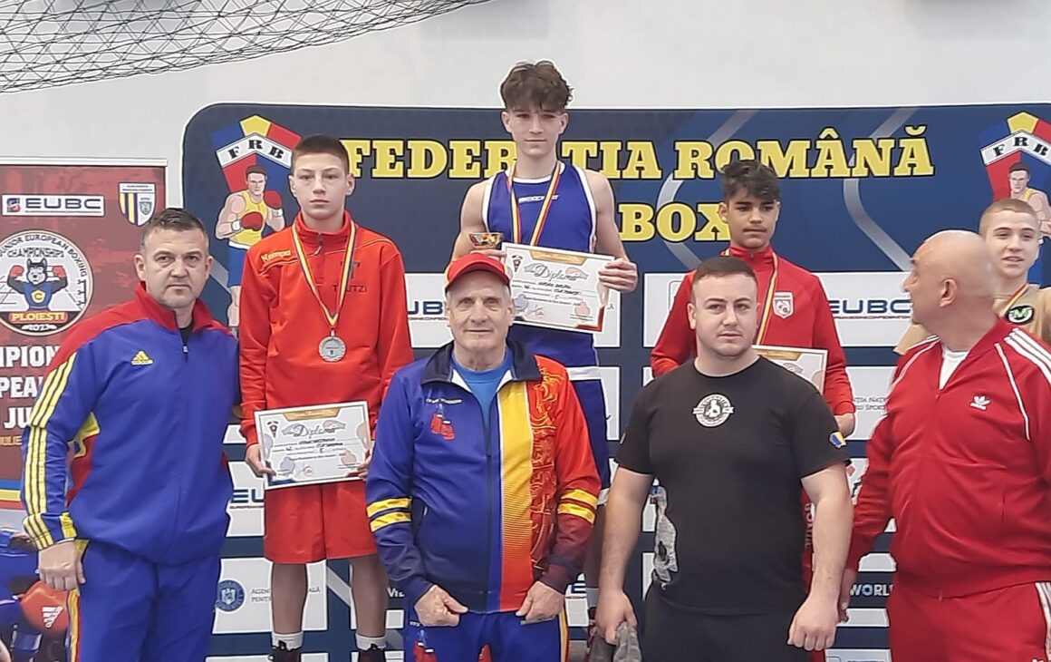 Andrei Virson, medaliat cu aur la Cupa României la Box pentru Juniori!