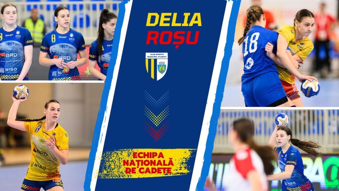 Delia Roşu, pe 6 cu „naţionala” de cadete a României la Jocurile Mediteraneene din Muntenegru!