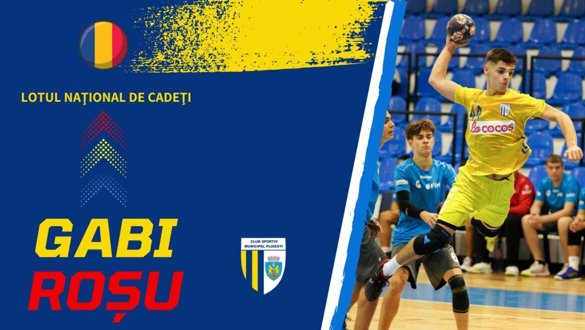 Handbal: Gabi Roşu, convocat la echipa naţională de cadeţi a României!