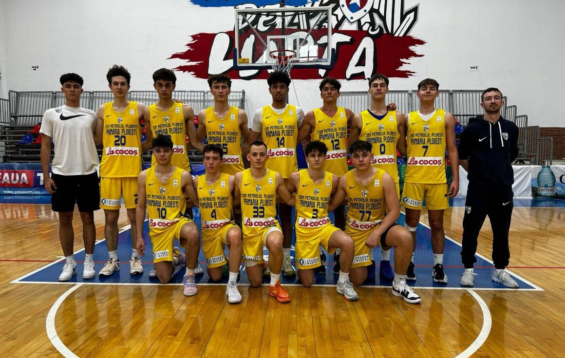 Echipa de baschet U18 a CSM Petrolul Ploieşti s-a calificat la Turneul Final al campionatului!