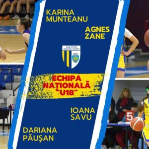 Patru baschetbaliste de la CSM Ploieşti, convocate la echipa naţională „U18” a României!