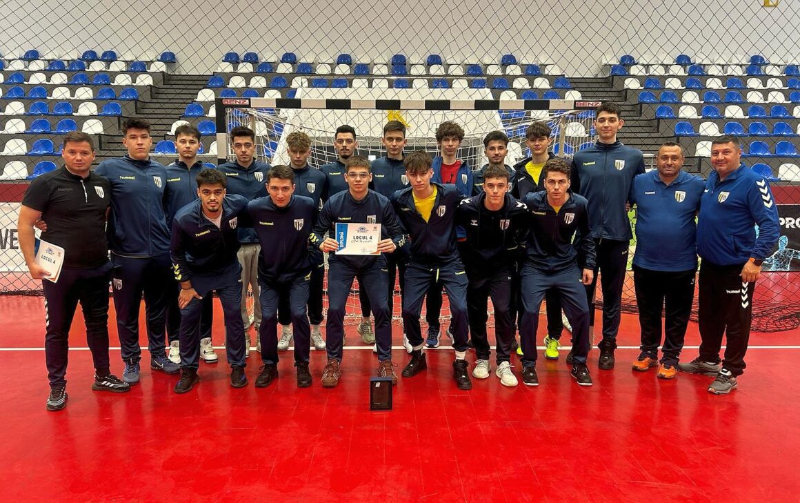 Echipa de handbal Juniori 1, pe locul al 4-lea la Turneul Final de la Mioveni!