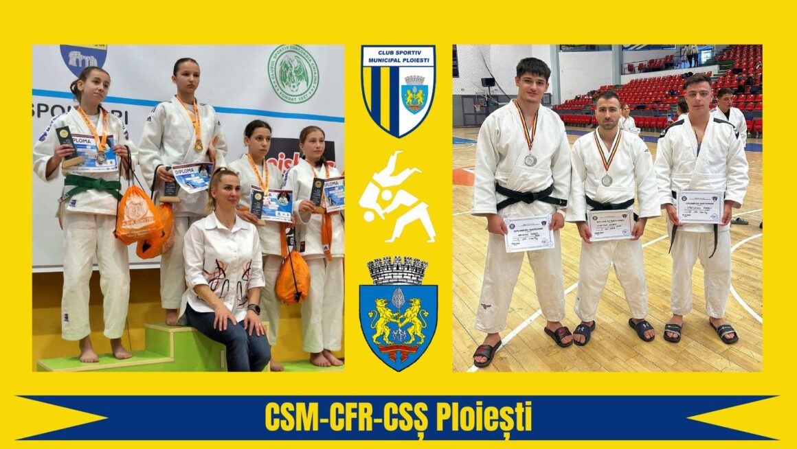 Weekend cu 12 medalii pentru sportivii secţiei de judo a CSM-CFR-CSŞ Ploieşti!