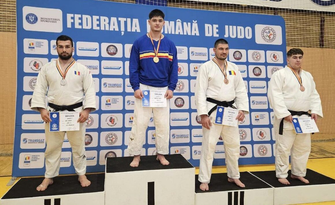 Judo: Rareş Arsenie, campion naţional de seniori, David Ţugui – bronz la Cupa Europeană de la Teplice!
