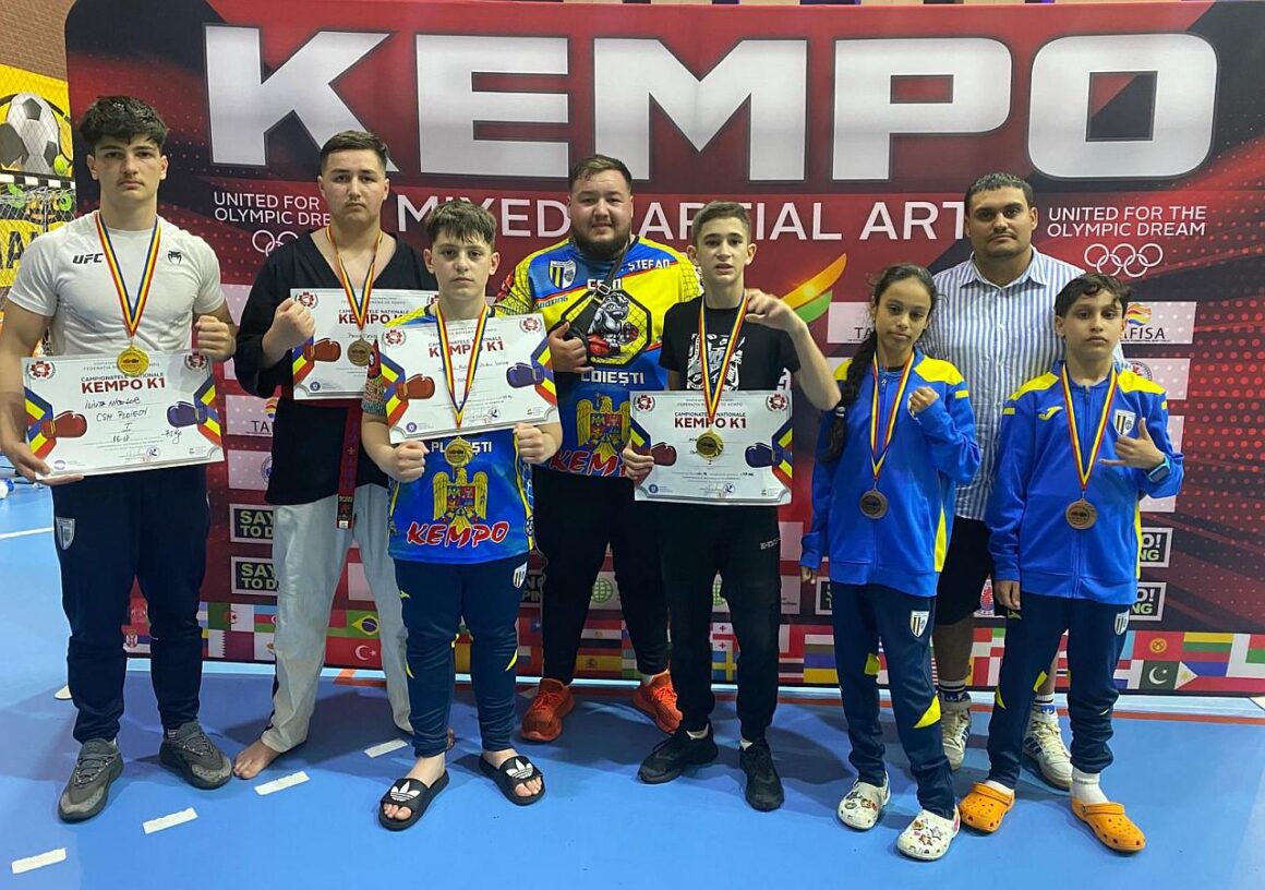 CSM Ploieşti 3 medalii de aur obţinute la Campionatul Naţional de Kempo K1!