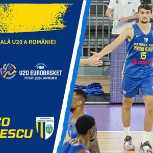 Lorenzo Diaconescu, convocat pentru FIBA U20 Eurobasket, Divizia B, de la Piteşti!