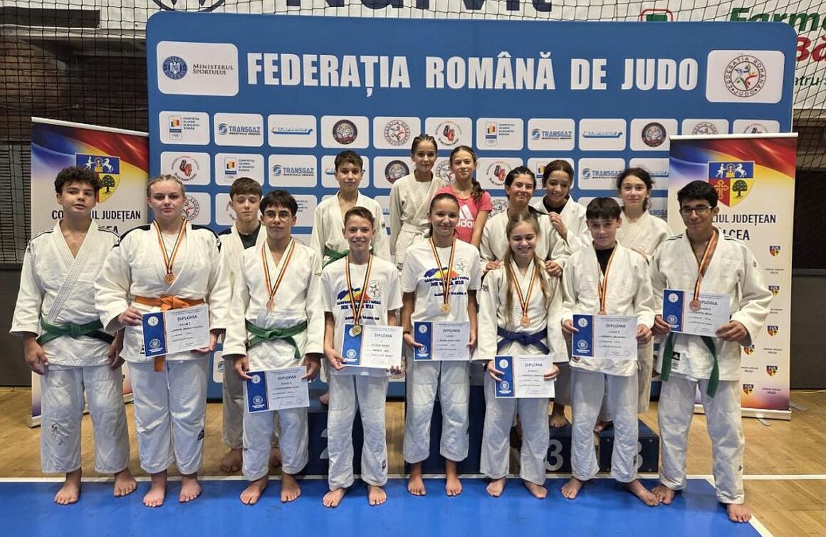 Judo: Timotei Pistriţu şi Sonia Mare, campioni naţionali Ne Waza la Juniori 4!