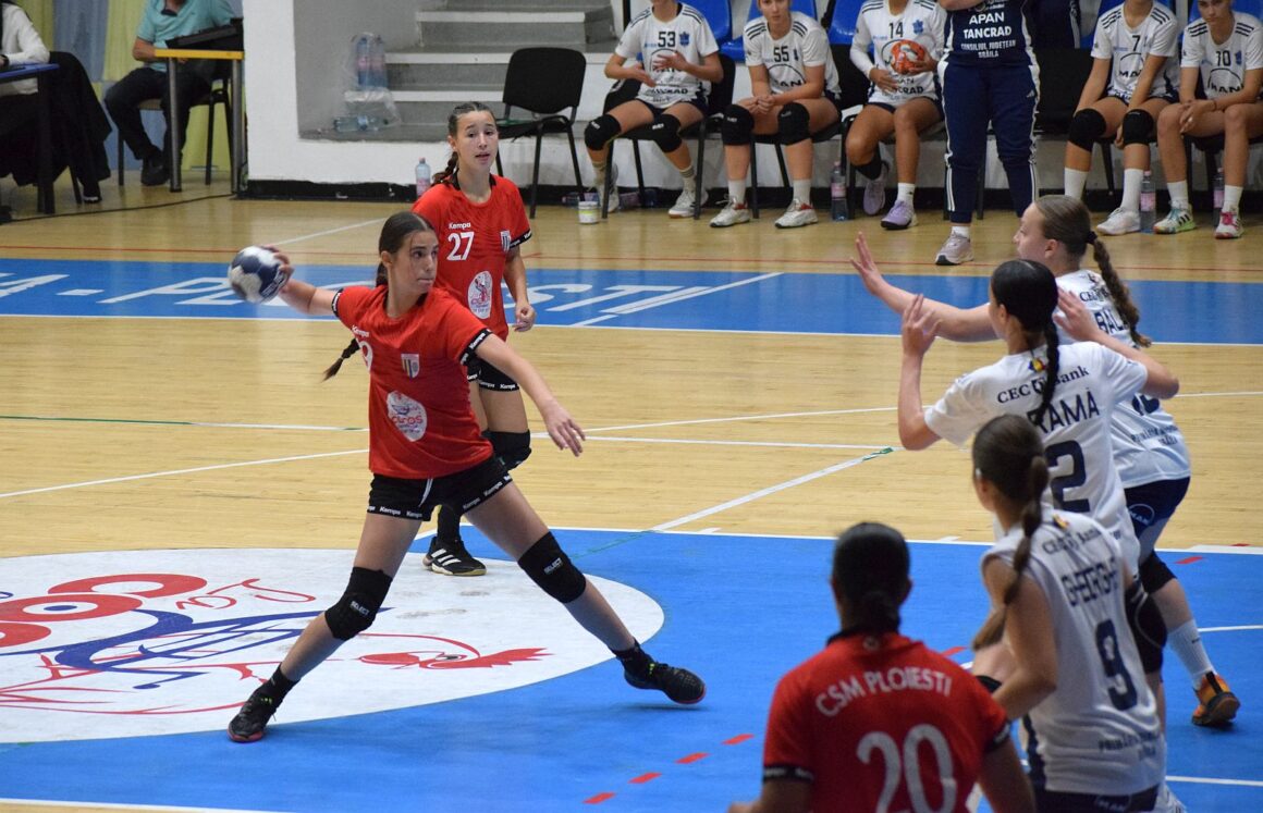 Etapă cu un succes şi o înfrângere pentru echipele de handbal junioare ale CSM Ploieşti!