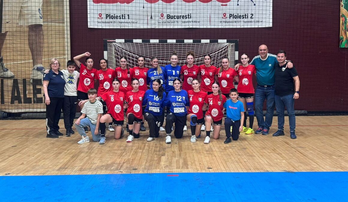 Victorii lejere, în weekend, pentru pentru echipele de handbal junioare 2 şi 3 ale CSM Ploieşti!