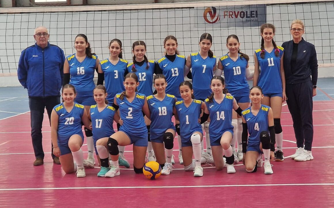 Echipa de Minivolei (U13) a CSM Ploieşti, ca şi calificată în Faza Semifinală I a campionatului!