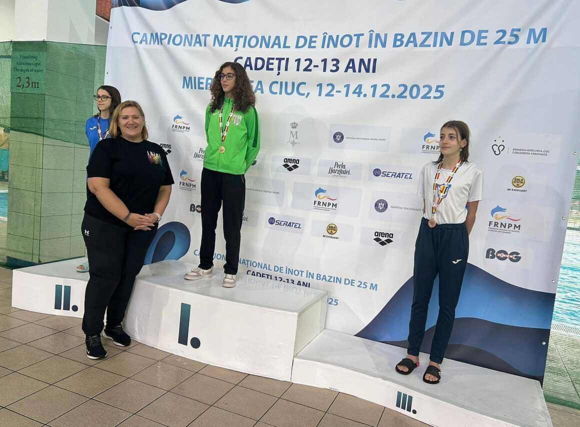 Alexandra Dosaru, dublă campioană naţională de cadeţi, cu nou record naţional, la Miercurea Ciuc!