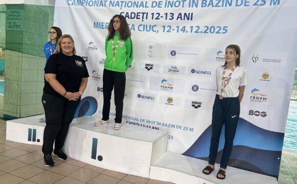 Alexandra Dosaru, dublă campioană naţională de cadeţi, cu nou record naţional, la Miercurea Ciuc!