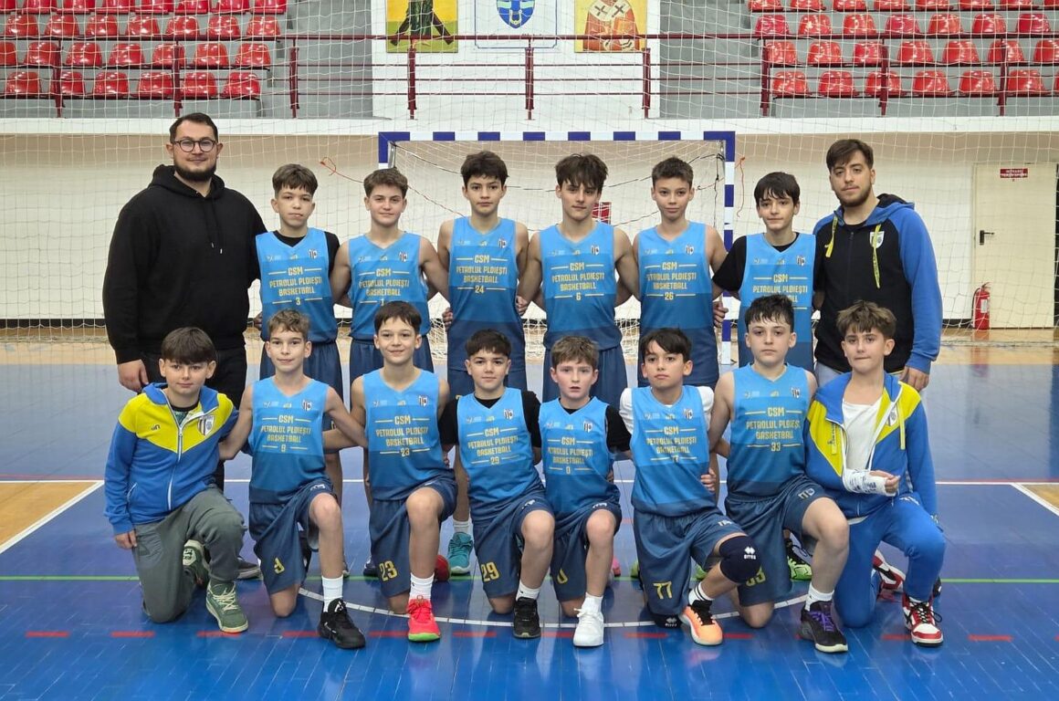 CSM BBA Petrolul Ploieşti „U13”, calificare cu 6 victorii în Faza a II-a a campionatului!