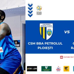 LNBM: CSM BBA Petrolul Ploieşti – CS Vâlcea, mâine seară, în Sala „Olimpia”!